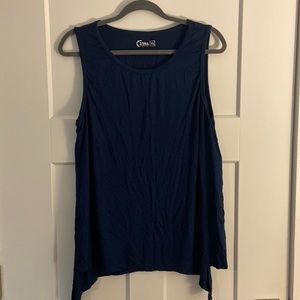 ZYIA long fitness slit tank